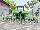 AGRIMETAL 6 ROW ROW GRANULAR ROW CROP FERTILIZER WITH HOPPER FROM STOCK
