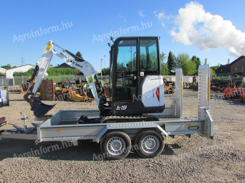 Bobcat E 19 + Unsinn 3618-35-14 / 2023 / 363 operating hours / Leasing from 20%