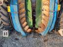 New Holland grape harvester