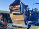 New Holland grape harvester