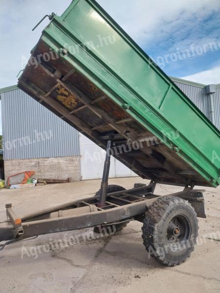 Prodej trakaře se sklápěcí plošinou, prošlý servis