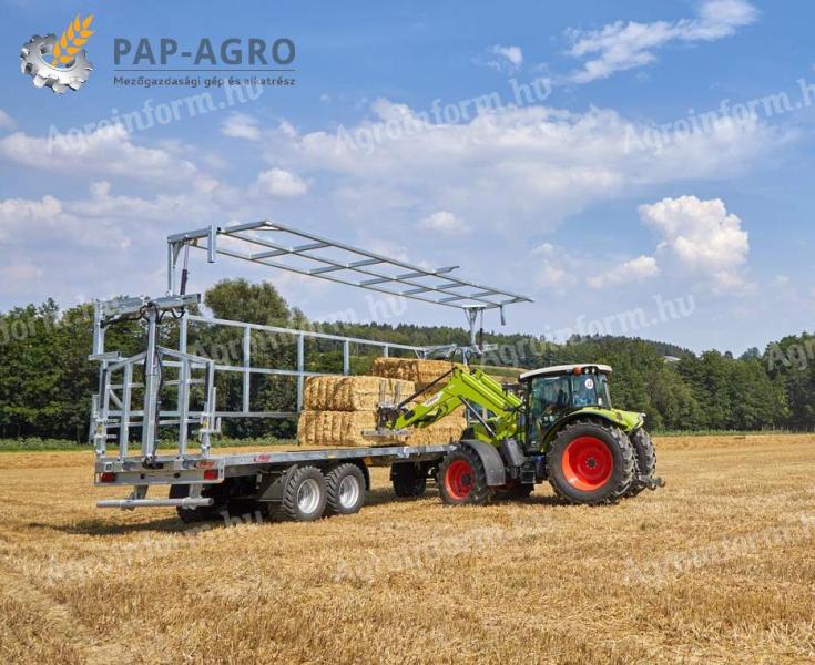 Fliegl DPW 210 BL ULTRA ballast trailer with load securing