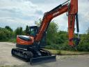 ATLAS AC 90 UF midi rotary excavator with rubber spring