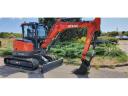 ATLAS AC 60 UF midi rotary excavator with rubber spring