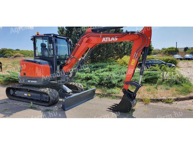 ATLAS AC 60 UF midi rotary excavator with rubber spring