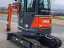ATLAS AC 25 UF midi rotary excavator with rubber spring