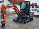 ATLAS AC 25 UF midi rotary excavator with rubber spring