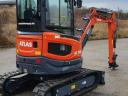 ATLAS AC 25 UF midi rotary excavator with rubber spring