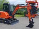 ATLAS AC 25 F midi rotary excavator with rubber spring