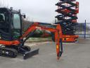 ATLAS AC 20F mini rotary excavator with rubber spring