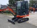 ATLAS AC 20F mini rotary excavator with rubber spring