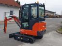 ATLAS AC 17F mini rotary excavator with rubber spring