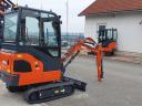 ATLAS AC 17F mini rotary excavator with rubber spring