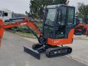 ATLAS AC 17F mini rotary excavator with rubber spring
