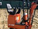 ATLAS AC 08 mini rotary excavator with rubber spring