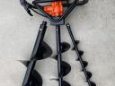 Earth drill Soil drill 73 cm³ / 6,3 HP Pit drill + 100, 200, 300 drill * Haina H-1901 *