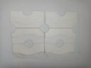 Nonfigurative plaster wall decoration mould for sale, mould design and manufacture, free Foxpost