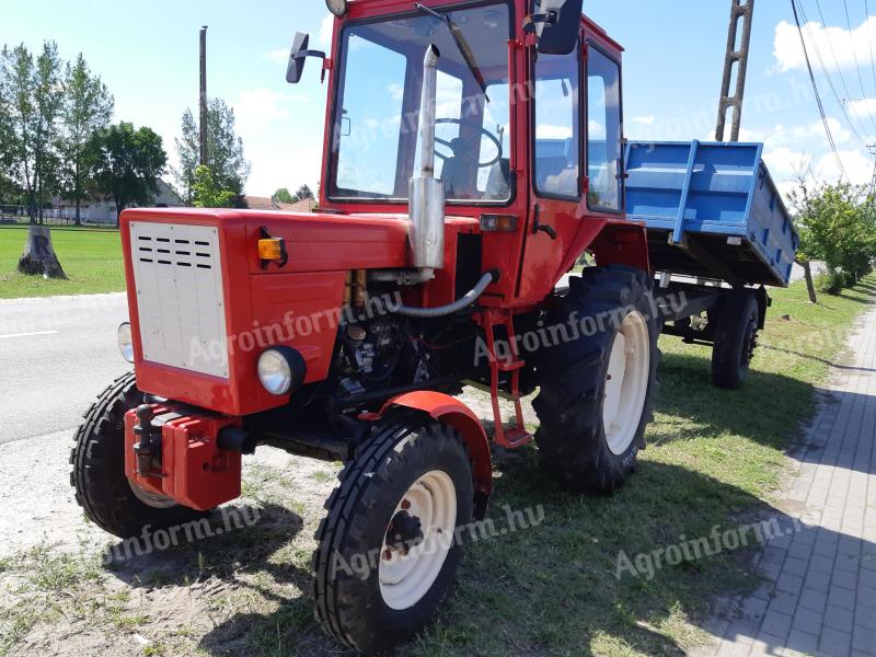 T25 tractor with trailer