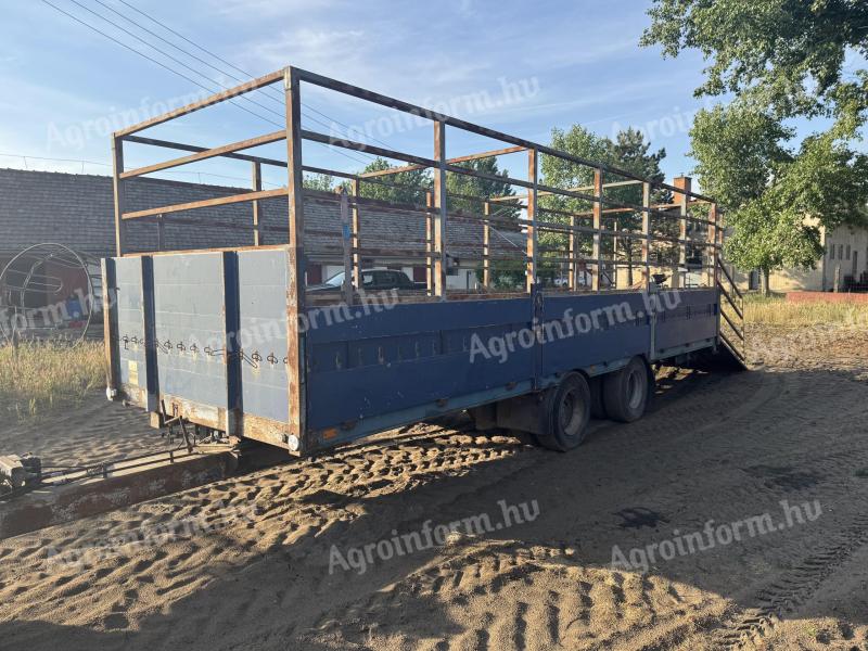 Prikolica za stoku na prodaǰu – sa uklon̂ivim kavezom za životin̂e, nova tehnologiǰa