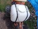 Samochodný postrekovač Solo, dvojtaktný, motor s výkonom 10 koní, 3 rýchlosti, šírka 90 cm