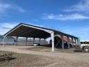 Construction of halls, steel structures, construction