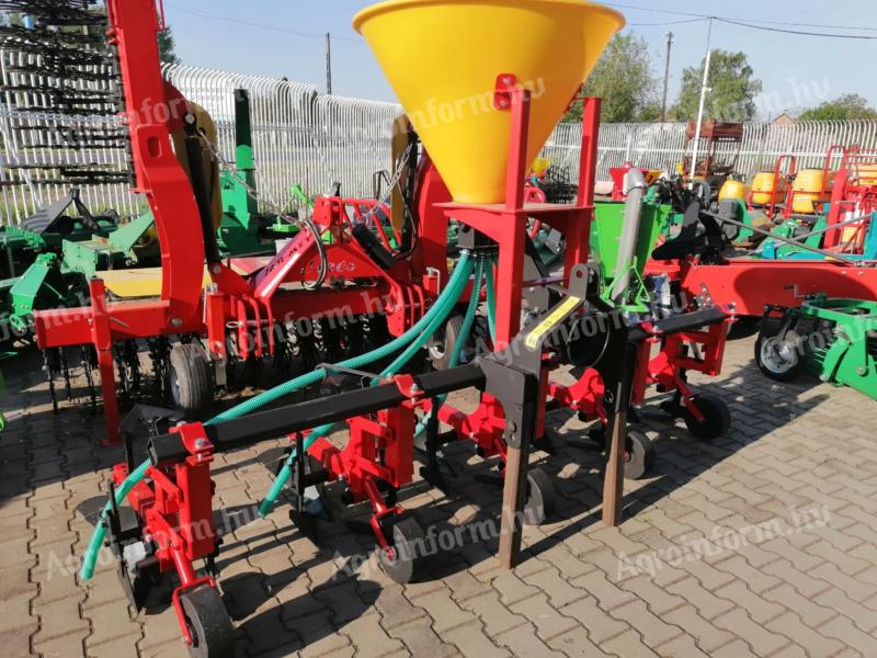 New 5-car row cultivator with fertiliser spreader