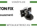 Capete de remorcare automate pentru mașini agricole D38 mm / K80 / piton fix