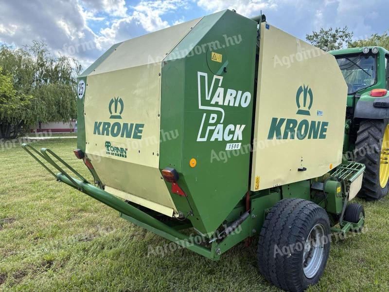Krone Variopack 1500 round baler