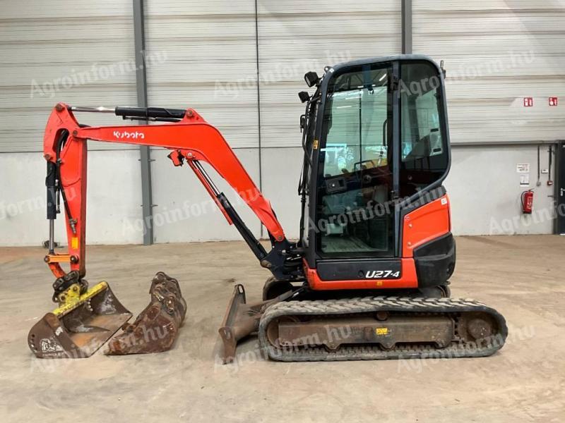Kubota U 27-4 / 2016 / 2 809 operating hours / Leasing from 20%
