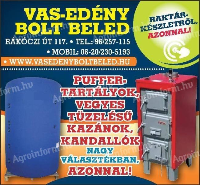 Körös 35 M cazan nou cu combustibil mixt de vânzare