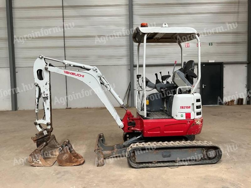 Takeuchi TB 215 R / 2019 / 1.620 h / Leasing from 20%