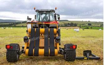 Tanco A100 trailed bale wrapper