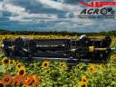 Prodaǰe se novi sklopivi heder za setvu suncokreta OROS SUN sa 8 redova, drobilica stabl̂ika, VIP AGRO Kft.