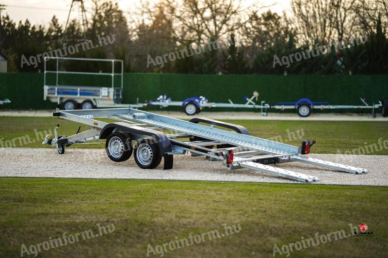 Nova Martz prikolica za prijevoz automobila (2000 kg), samo 1.525.000 HUF bruto