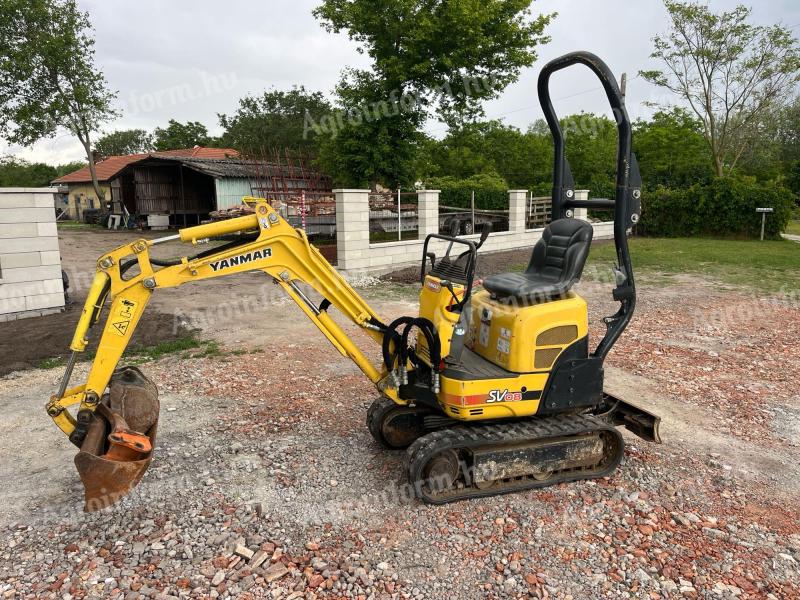 Yanmar SV08 mini-rakodó