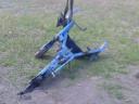 There is a drawbar triangle sniffer