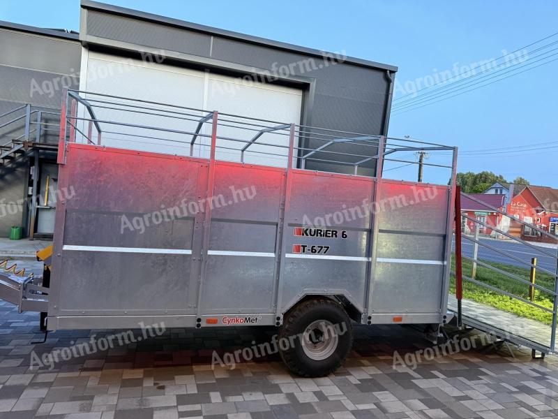 CYNKOMET T 677 KURIER 6 TRANSPORTER ZA STOKU - NA LIZING - 10% SOPSTVENE SNAGE - ROYAL TRACTOR
