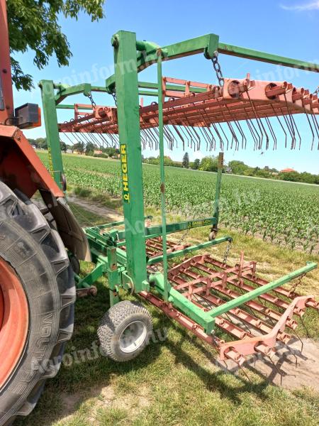 Heger weed comb, 6 metres