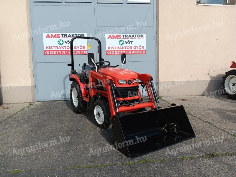 New AMS B2-2501 power steering, all-wheel drive, 25 Le small tractor with detachable front loader