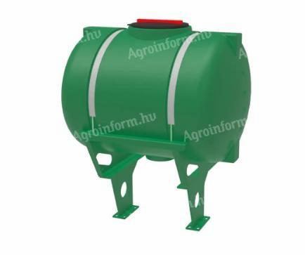 POLYFARM 1100 litre tank with frame on beam