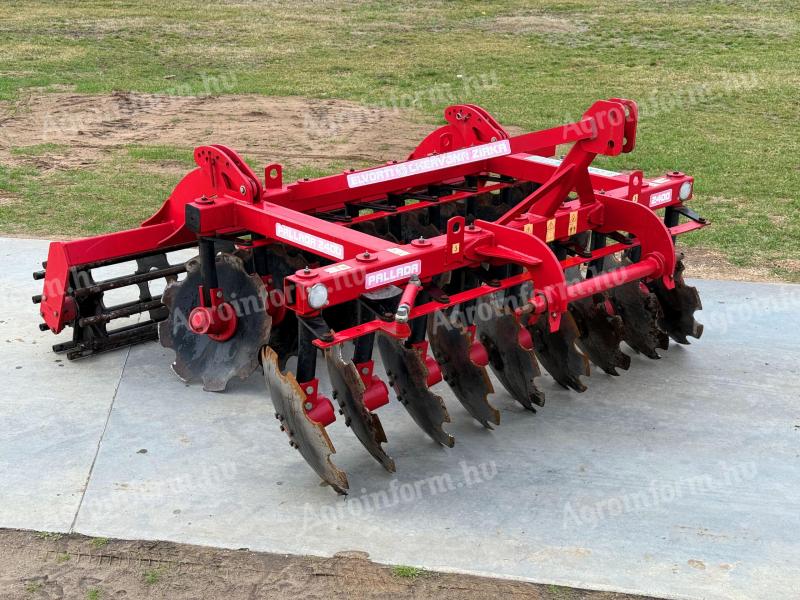 Elvorti Pallada 2400 short disc suspended, working width 2400 mm, adjustable