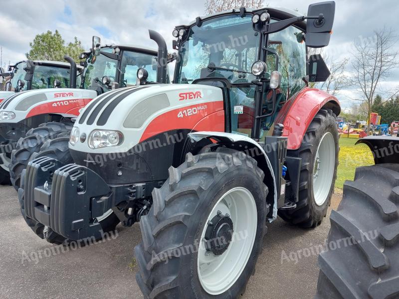 Traktory STEYR MULTI 4110-4120 od společnosti MAGTÁR Kft.
