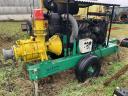 Irrigation pump, bale wrapper, rotary cultivator for sale