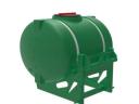 UV- and chemical-resistant POLYFARM 1100 l tank with FRONT AND III-POINT FILLING