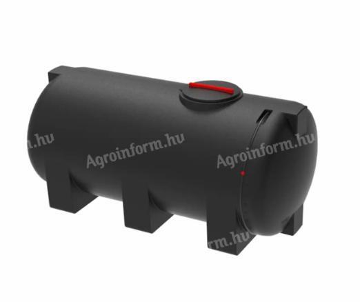 2200 litre plastic wheeled container with breakwater and spigot