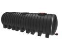 8100 litre plastic skid-mounted container with breakwater, with spigot