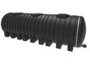 8100 litre plastic wheeled container with breakwater and spigot - NITROSOLOS