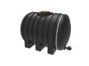 3100 litre plastic skid-mounted container with breakwater, spigot