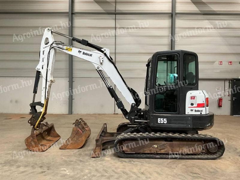 Bobcat E 55 / 2015 / 2 656 operating hours / Leasing from 20%