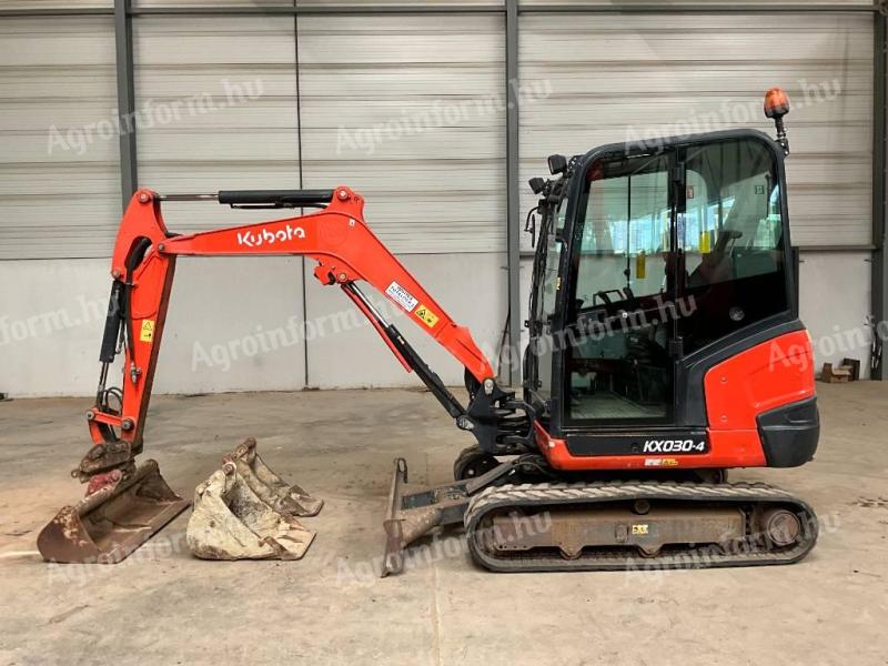 Kubota KX 030-4 / 2018 / 1.814 üzemóra / Lízing 20%-tól